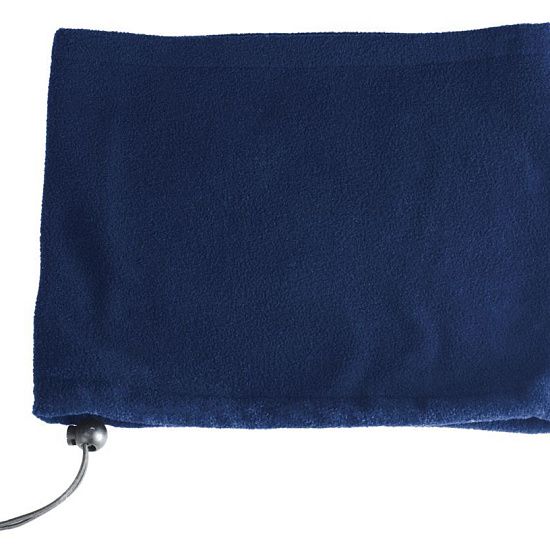 Шапка-шарф с утяжкой Blizzard, темно-синяя - подробное фото