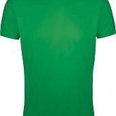 Футболка мужская приталенная REGENT FIT 150, ярко-зеленая - фото