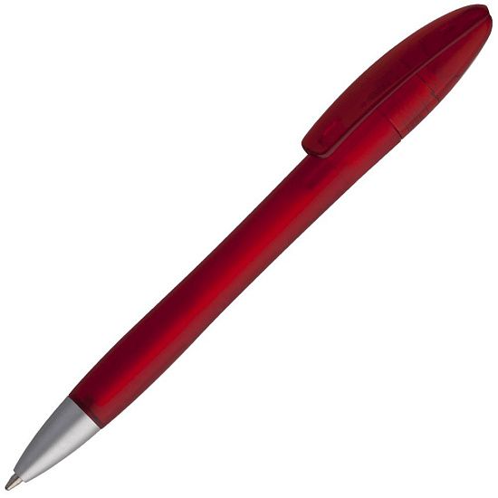 Ручка шариковая Moon, красная - подробное фото