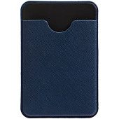 Чехол для карты на телефон Devon, синий с черным - фото