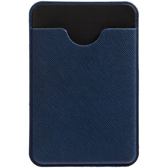 Чехол для карты на телефон Devon, синий с черным - подробное фото