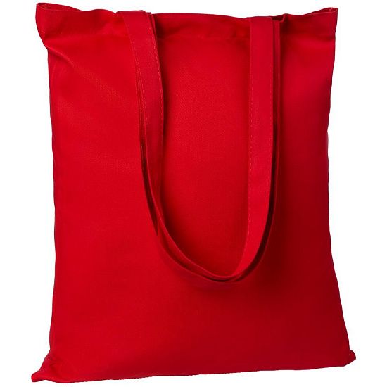 Холщовая сумка Countryside, красная - подробное фото