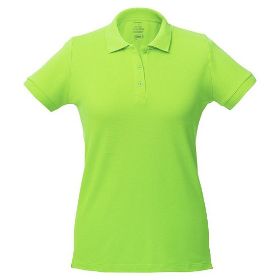 Рубашка поло женская Virma Lady, зеленое яблоко - подробное фото