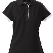 Рубашка поло женская ANTREVILLE, черная - фото
