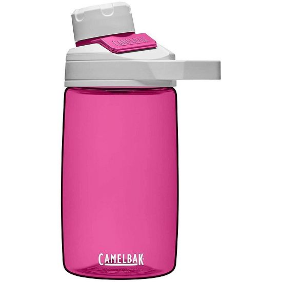 Спортивная бутылка Chute 400, розовая - подробное фото