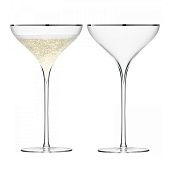 Набор бокалов для шампанского Savoy Saucer с ободком - фото