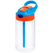 Детская бутылка Frisk, оранжево-синяя - фото