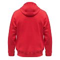 Толстовка мужская Hooded Full Zip красная
