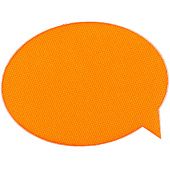 Наклейка тканевая Lunga Bubble, M, оранжевый неон - фото