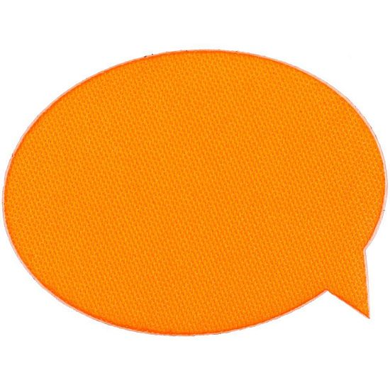 Наклейка тканевая Lunga Bubble, M, оранжевый неон - подробное фото