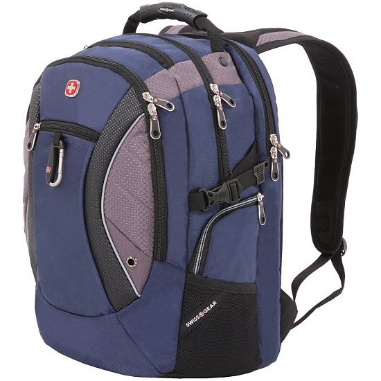 Рюкзак для ноутбука Swissgear Carabine, синий с серым - подробное фото