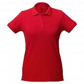 Рубашка поло женская Virma Lady, красная - фото