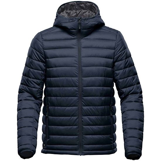 Куртка компактная мужская Stavanger, темно-синяя - подробное фото