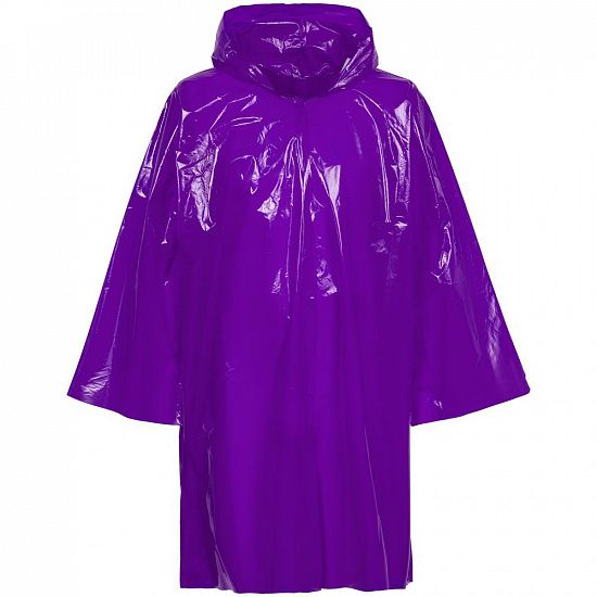 Дождевик-плащ CloudTime, фиолетовый - подробное фото