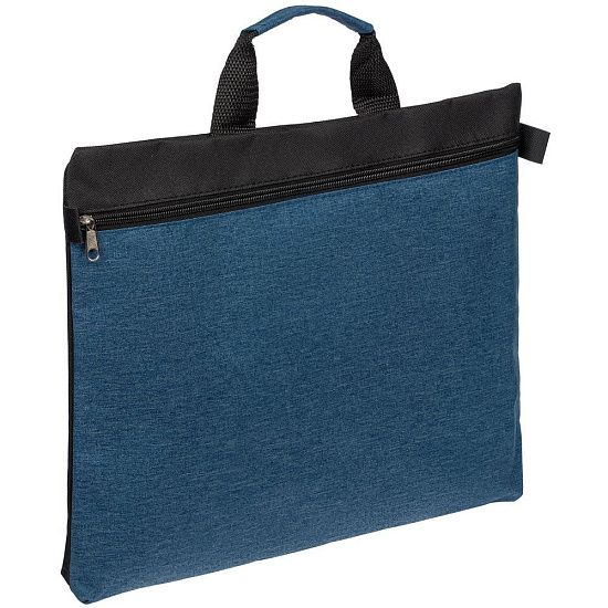 Конференц-сумка Melango, темно-синяя - подробное фото