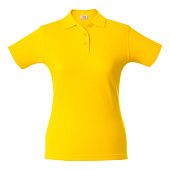 Рубашка поло женская SURF LADY, желтая - фото