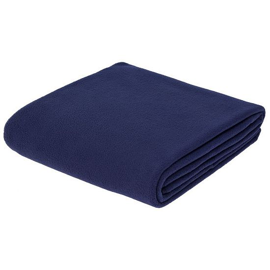 Флисовый плед Warm&Peace XL, синий - подробное фото