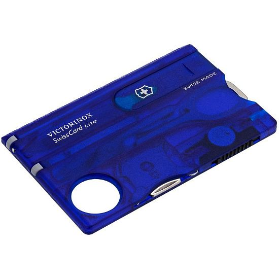 Набор инструментов SwissCard Lite, синий - подробное фото