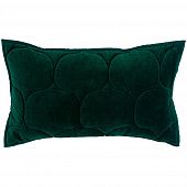 Чехол на подушку «Хвойное утро», прямоугольный, зеленый - фото