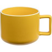 Чашка Fusion, желтая - фото