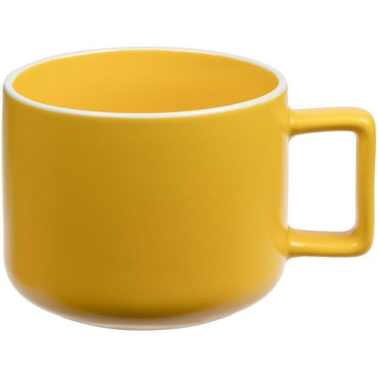 Чашка Fusion, желтая - подробное фото