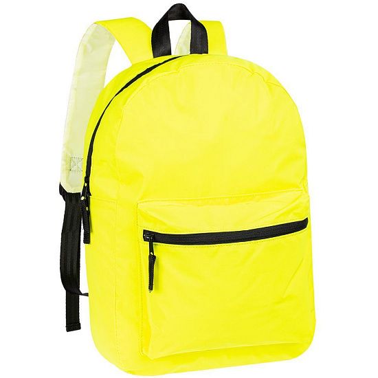 Рюкзак Manifest Color из светоотражающей ткани, желтый неон - подробное фото