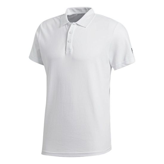 Рубашка поло Essentials Base, белая - подробное фото