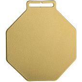Медаль Steel Octo, золотистая - фото