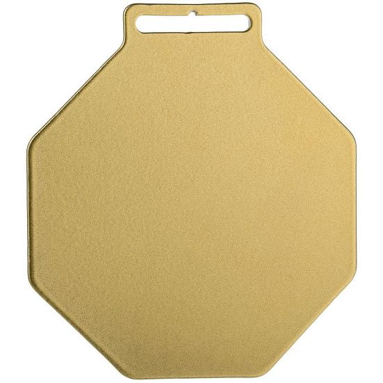 Медаль Steel Octo, золотистая - подробное фото