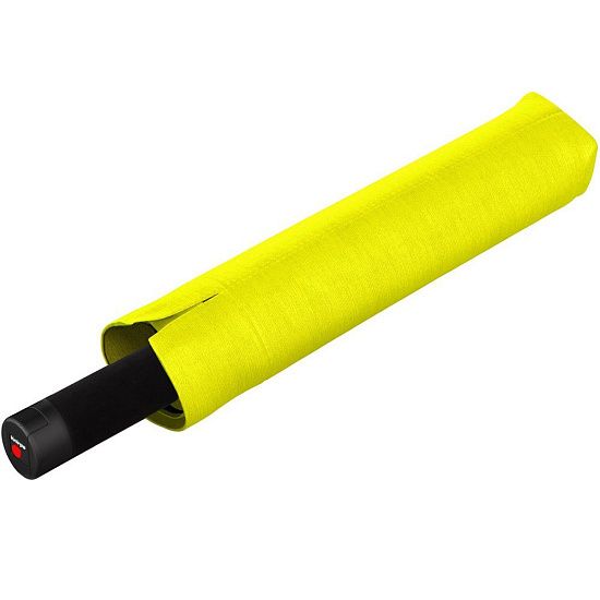 Складной зонт U.090, желтый - подробное фото