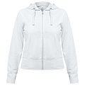 Толстовка женская Hooded Full Zip белая