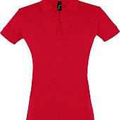 Рубашка поло женская PERFECT WOMEN 180 красная - фото