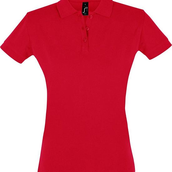 Рубашка поло женская PERFECT WOMEN 180 красная - подробное фото
