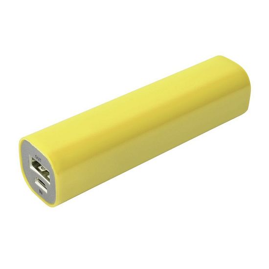 Внешний аккумулятор Easy Shape 2000 мАч, желтый - подробное фото