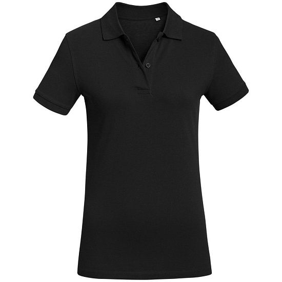 Рубашка поло женская Inspire, черная - подробное фото