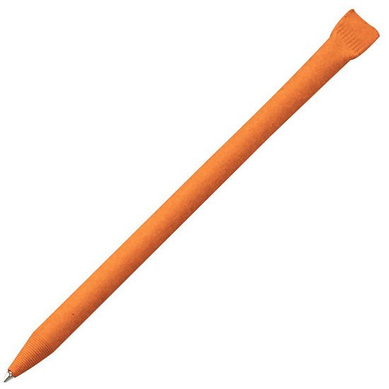 Ручка шариковая Carton Color, оранжевая - подробное фото