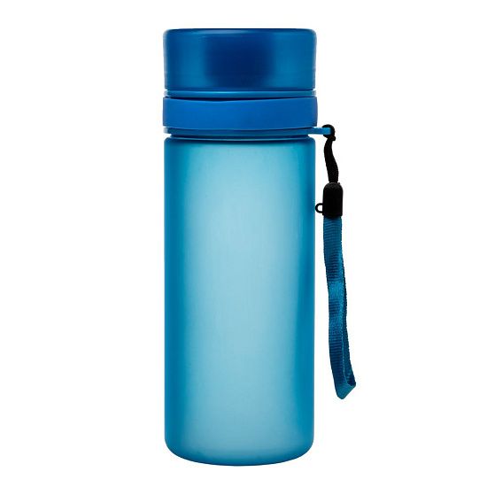 Бутылка для воды Simple, синяя - подробное фото