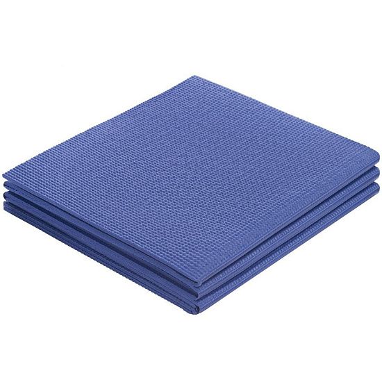 Складной коврик для занятий спортом Flatters, синий - подробное фото