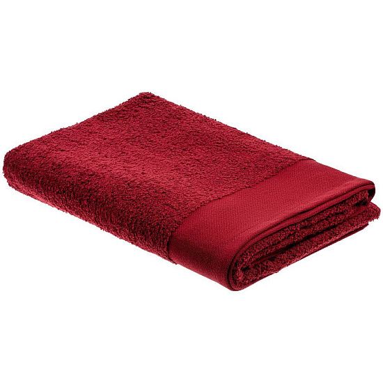Полотенце Odelle, большое, красное - подробное фото