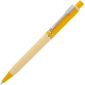 Ручка шариковая Raja Shade, желтая - фото