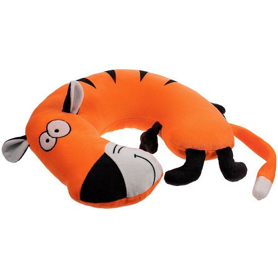 Подушка под шею Bardy, темно-оранжевая - подробное фото