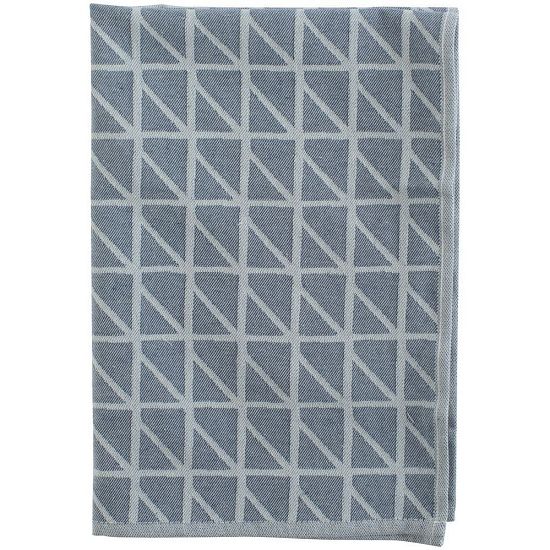 Кухонное полотенце Twist, темно-синее - подробное фото