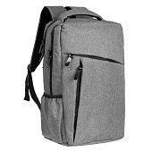 Рюкзак для ноутбука The First XL, серый - фото
