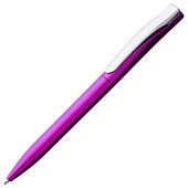 Ручка шариковая Pin Silver, розовый металлик - фото