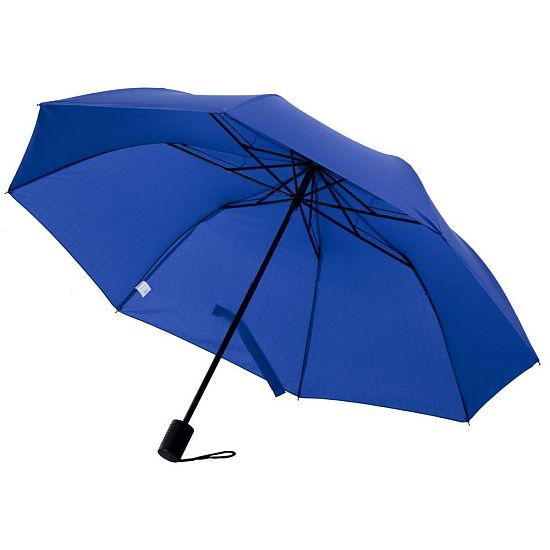 Зонт складной Rain Spell, синий - подробное фото