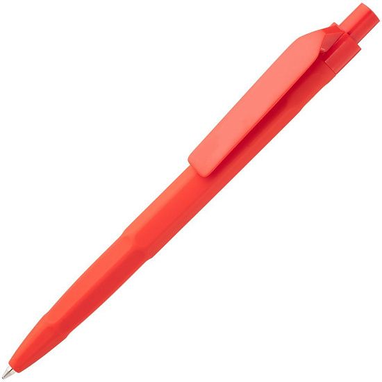 Ручка шариковая Prodir QS30 PRP Working Tool Soft Touch, красная - подробное фото