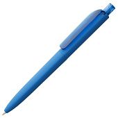 Ручка шариковая Prodir DS8 PRR-T Soft Touch, голубая - фото