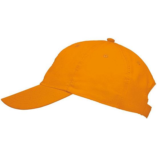 Бейсболка METEOR неоново-оранжевая - подробное фото