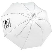 Прозрачный зонт-трость «Прозрачно все» - фото