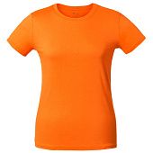 Футболка женская T-bolka Lady, оранжевая - фото